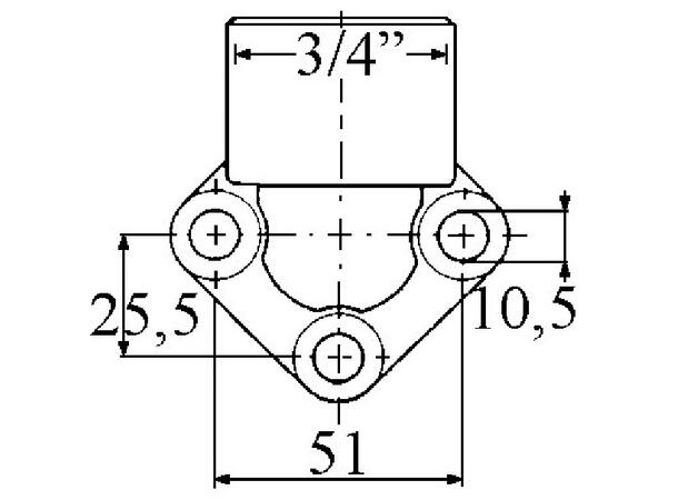 Portflens 90 gr. 3/4"x51 RPA 3/34/AM